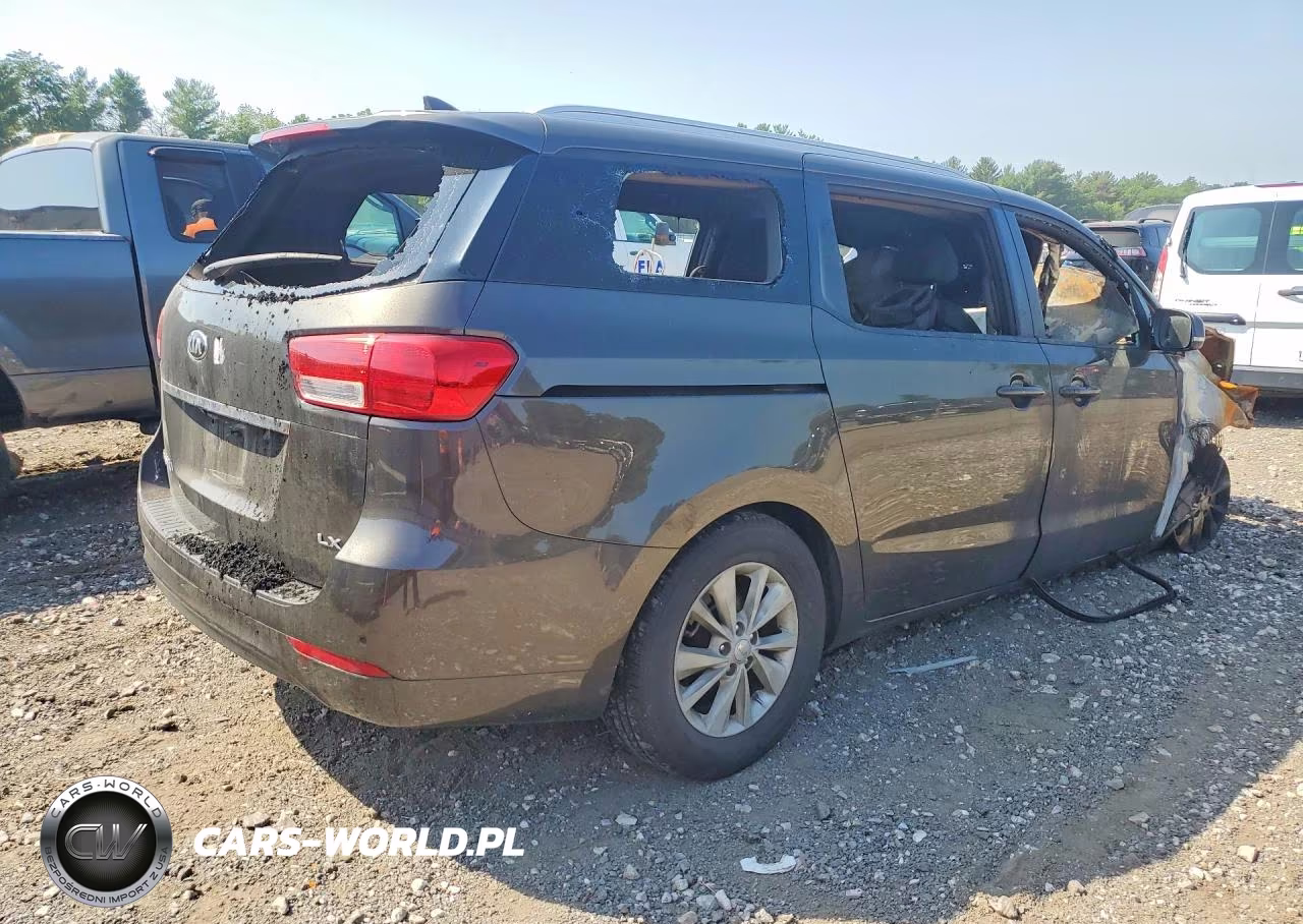 2018 Kia Sedona Lx VIN:KNDMB5C12J6372631 - 3