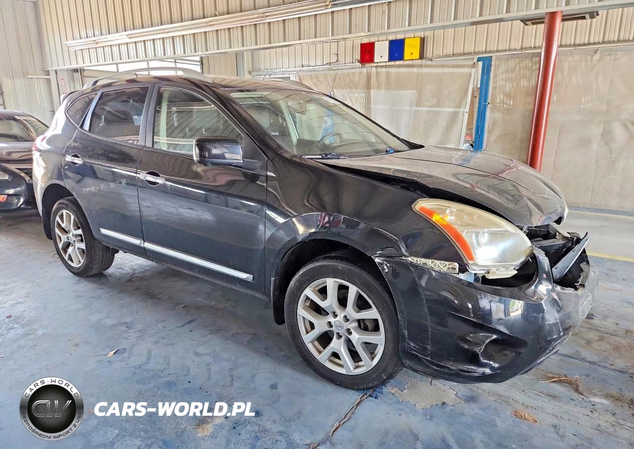 2013 Nissan Rogue S VIN:JN8AS5MV6DW650203 - 4