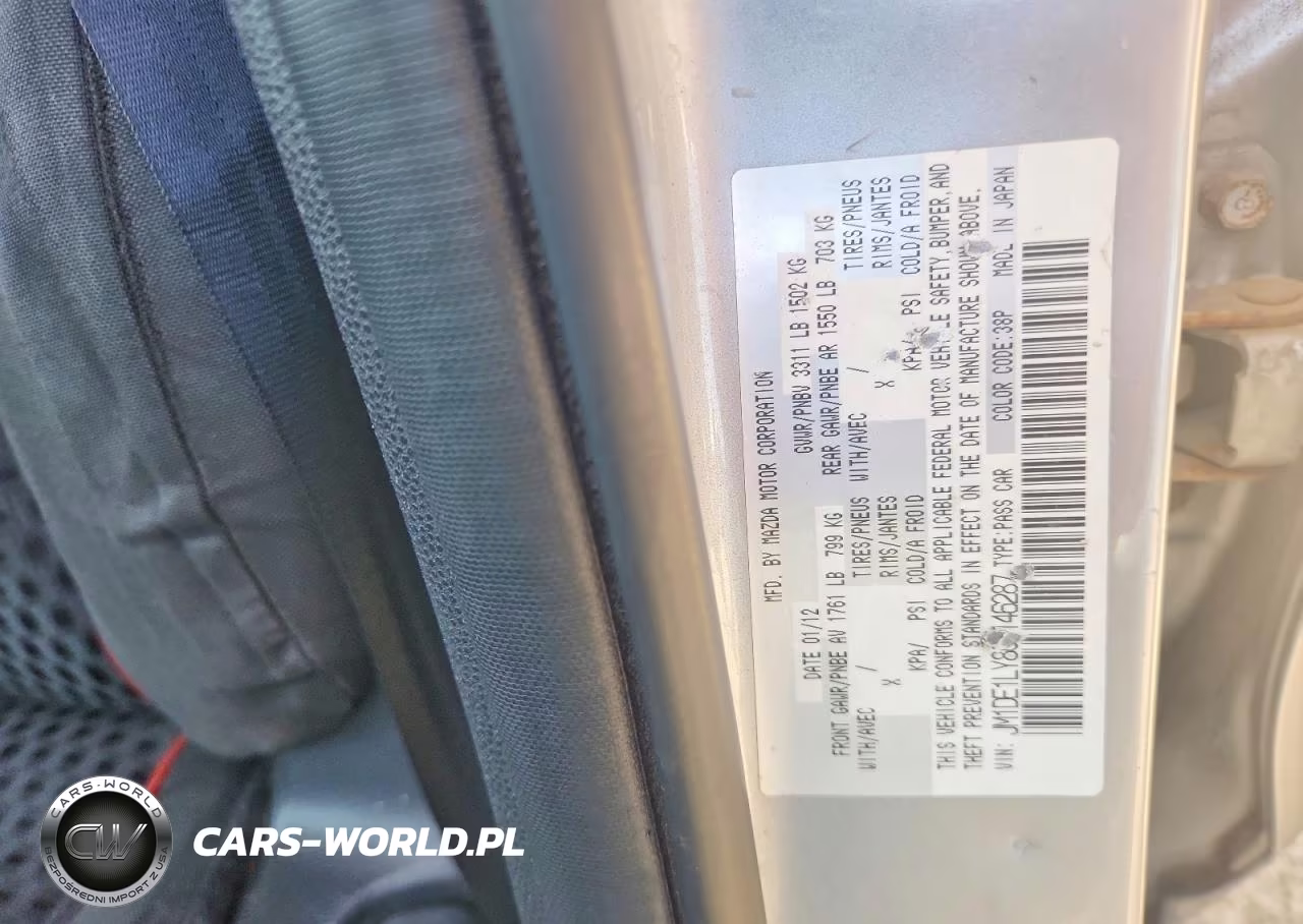 2012 Mazd Mazda2 VIN:JM1DE1LY8C0146287 - 12