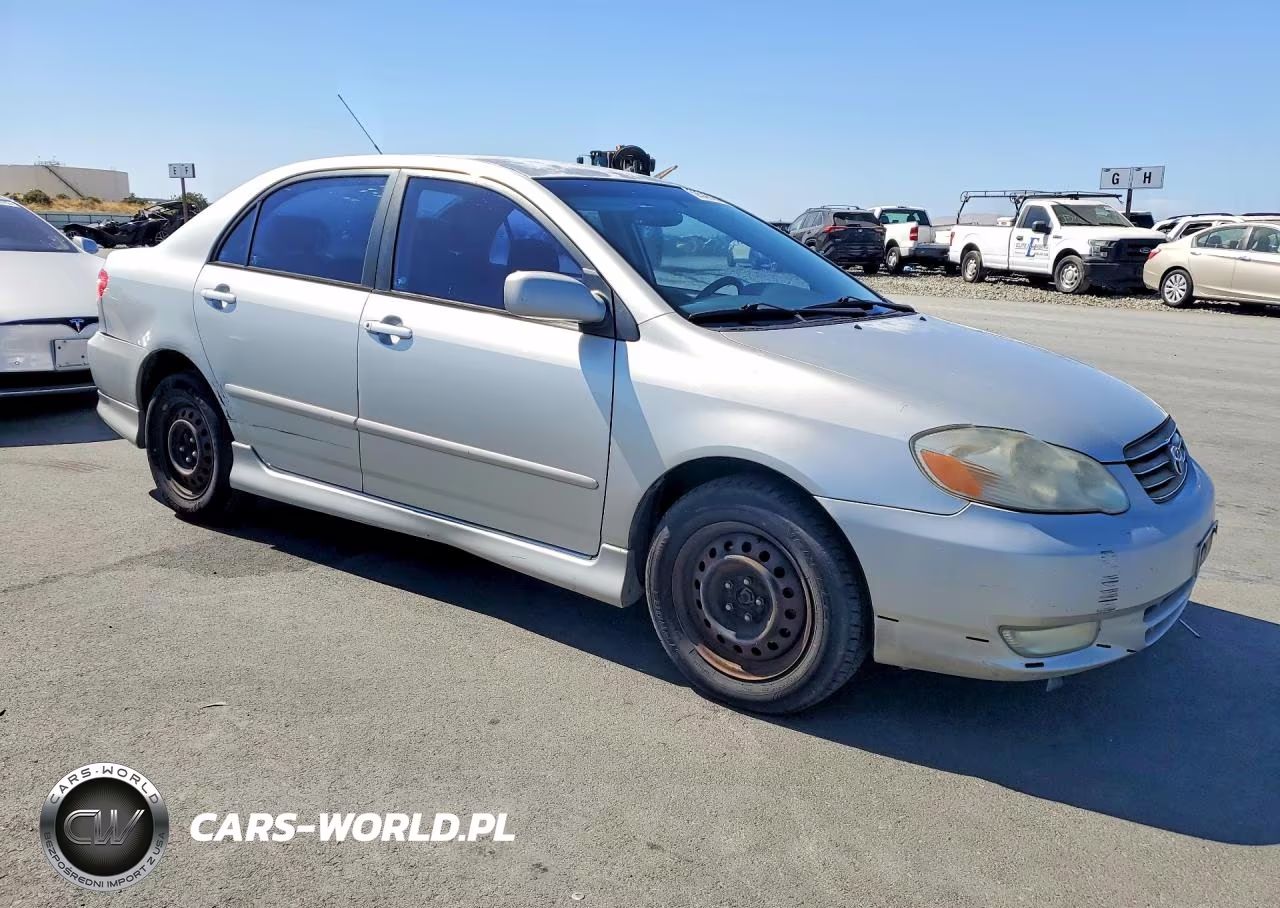 2003 Toyota Corolla S VIN:1NXBR32E43Z186255 - 4