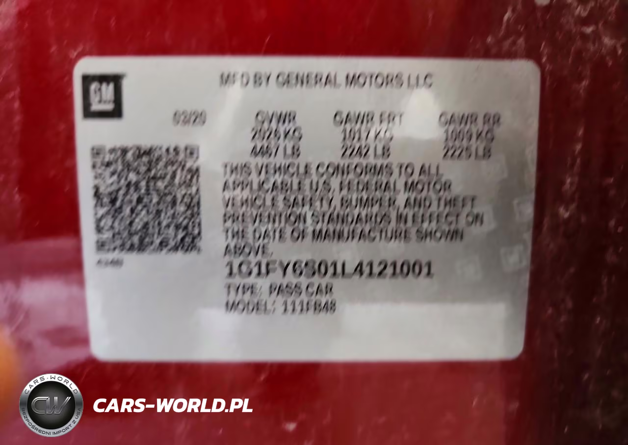 2020 Chevrolet Bolt Ev Lt VIN:1G1FY6S01L4121001 - 13
