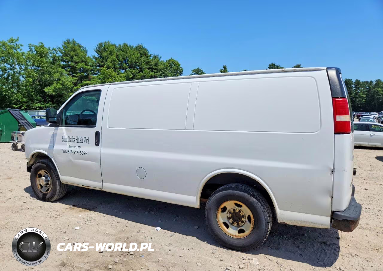 2013 Chevrolet Express G2500 Delivery Van VIN:1GCWGFCA7D1162477 - 2
