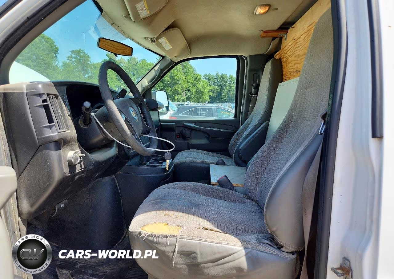2013 Chevrolet Express G2500 Delivery Van VIN:1GCWGFCA7D1162477 - 7