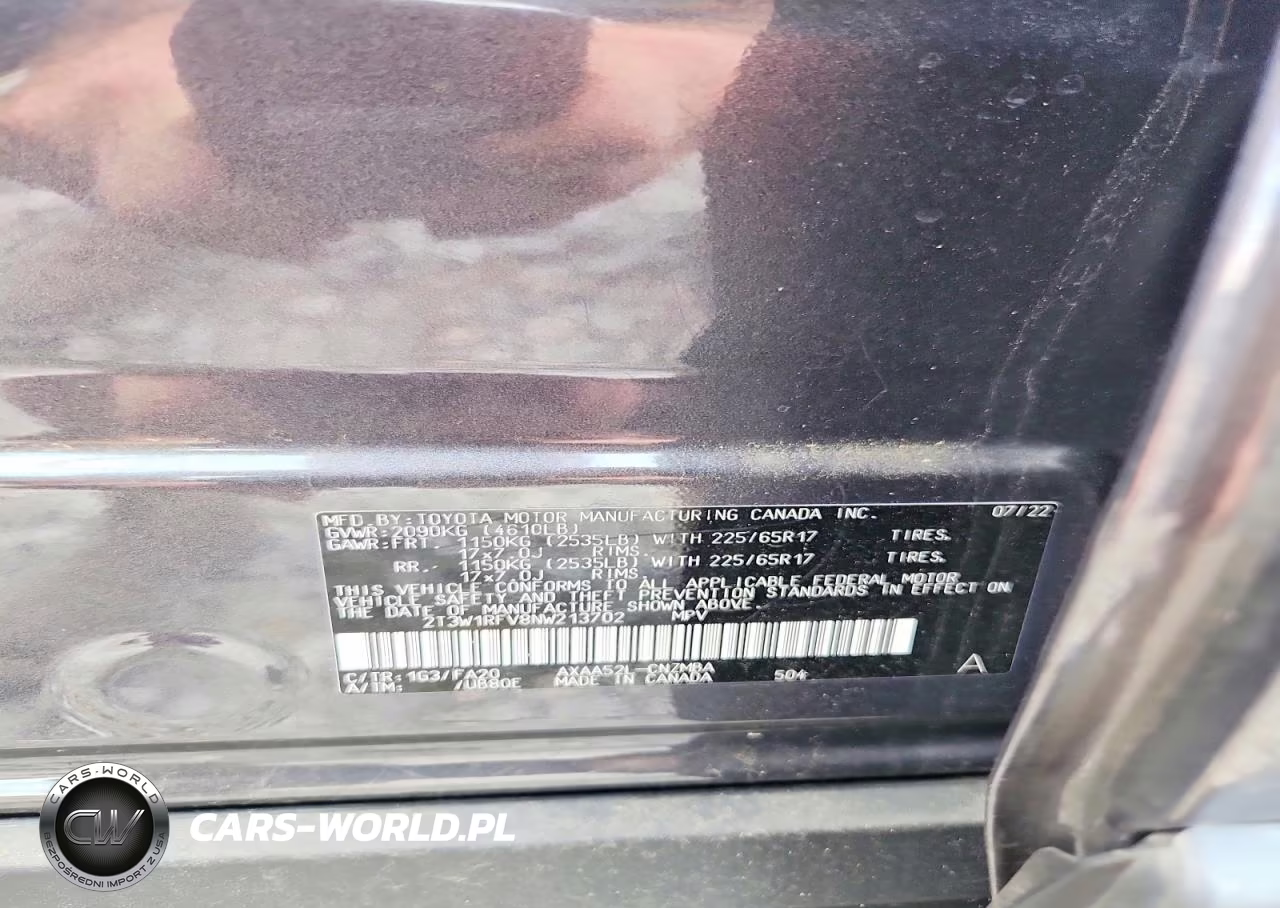 2022 Toyota Rav4 Xle VIN:2T3W1RFV8NW213702 - 13