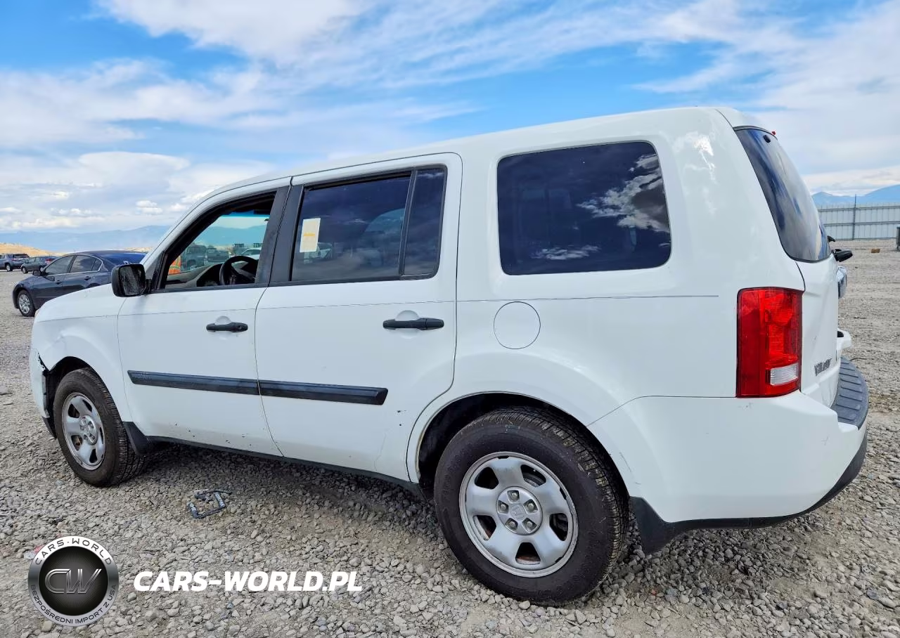 2015 Honda Pilot Lx VIN:5FNYF3H28FB020855 - 2