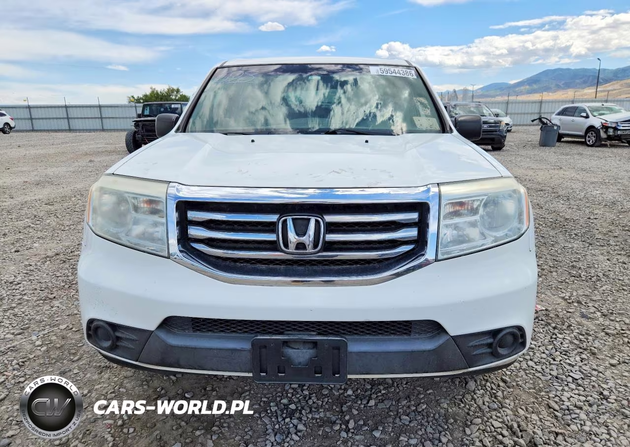 2015 Honda Pilot Lx VIN:5FNYF3H28FB020855 - 5
