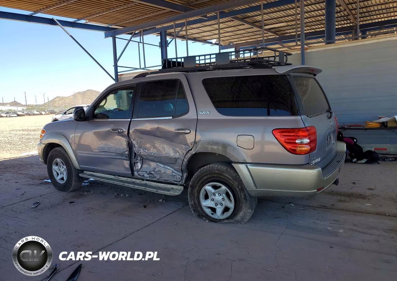2001 Toyota Sequoia Sr5 VIN:5TDBT44AX1S009989 - 2