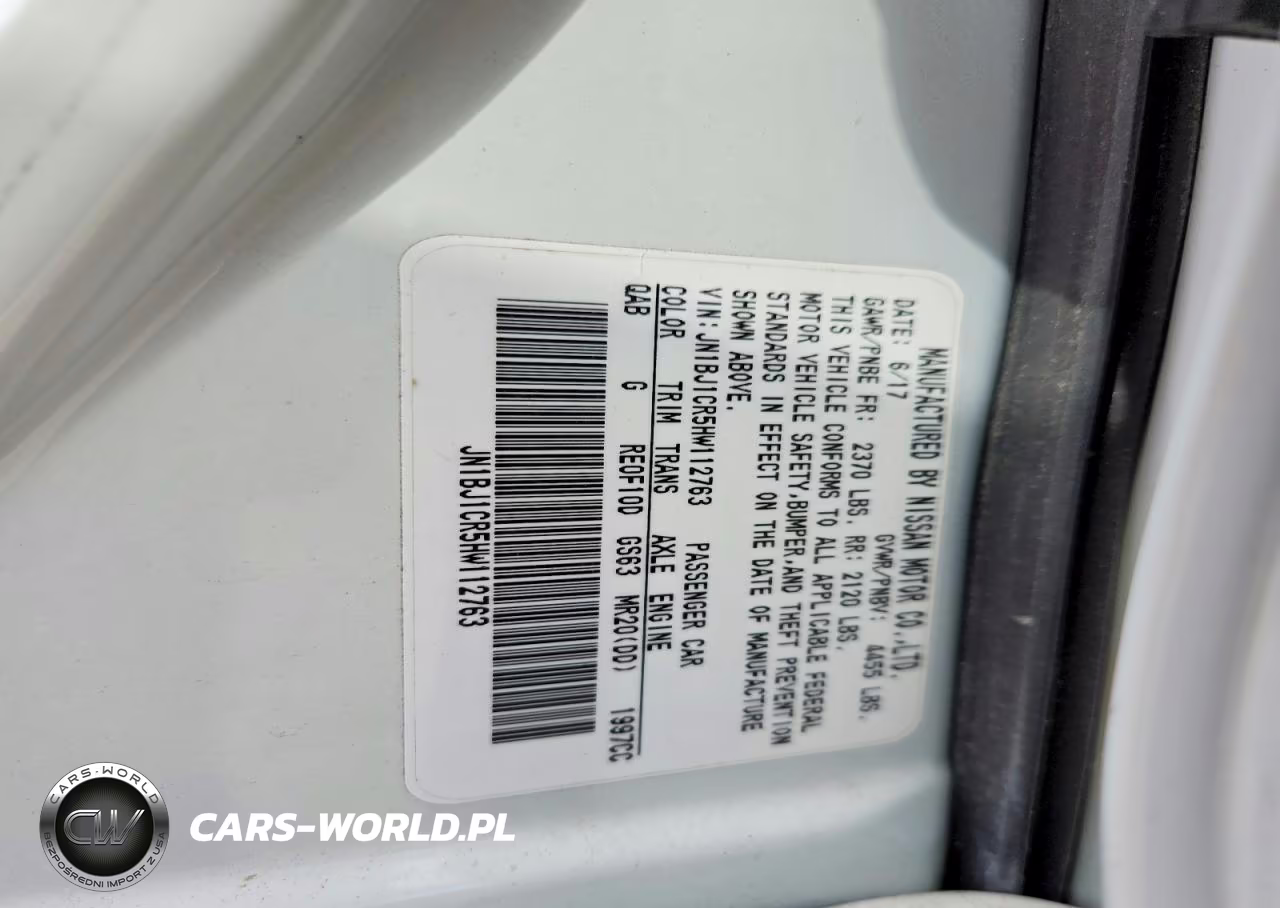 2017 Nissan Rogue Sport Sv VIN:JN1BJ1CR5HW112763 - 13