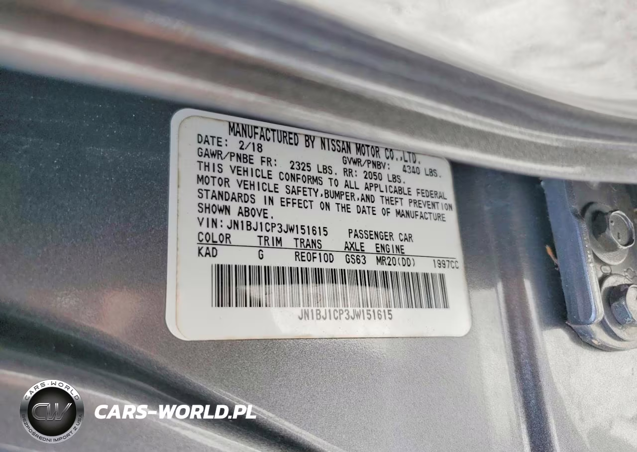 2018 Nissan Rogue Sport S VIN:JN1BJ1CP3JW151615 - 14