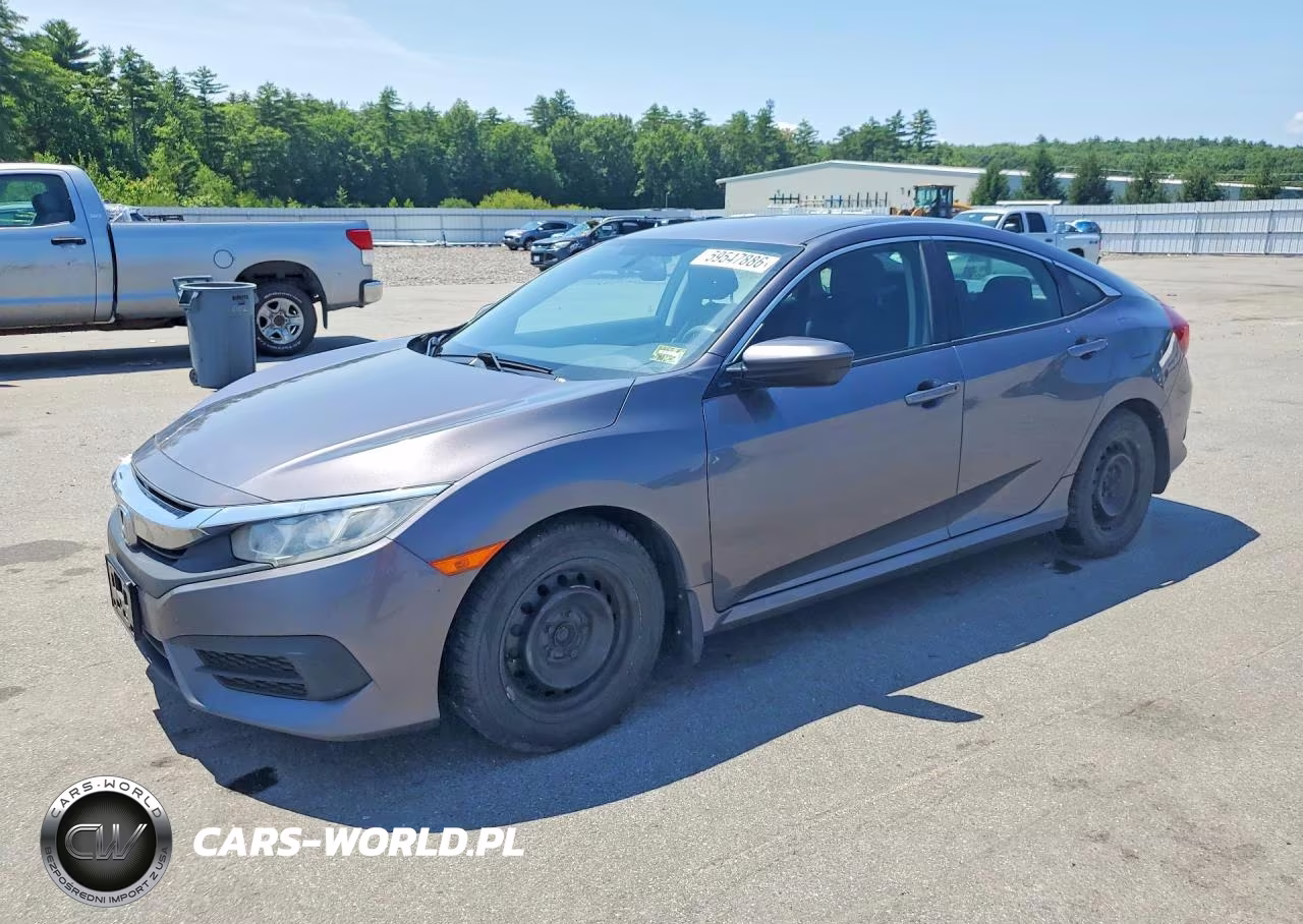 2016 Honda Civic Lx VIN:2HGFC2F59GH502853 - 1
