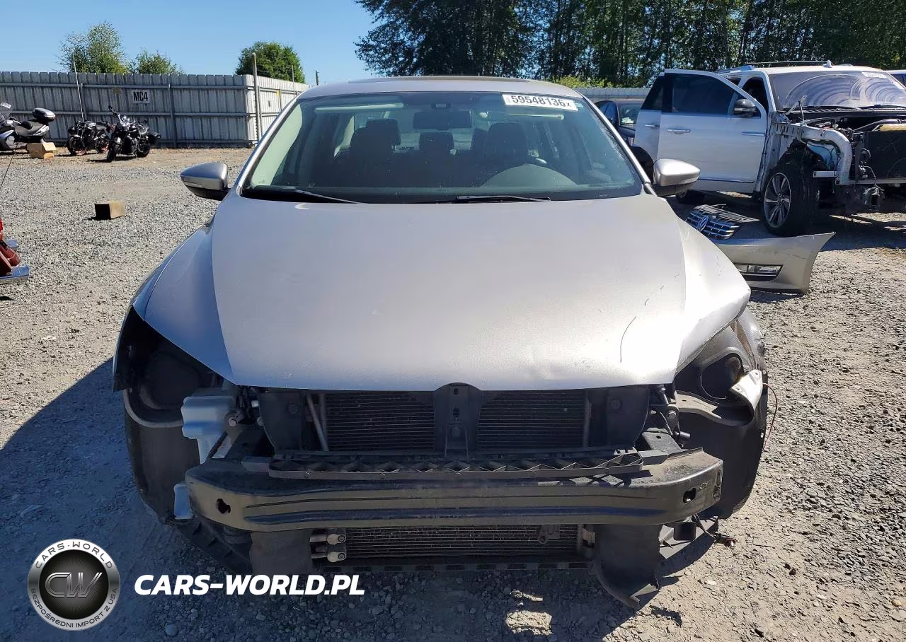 2012 Volkswagen Passat Sel VIN:1VWCP7A39CC081154 - 5