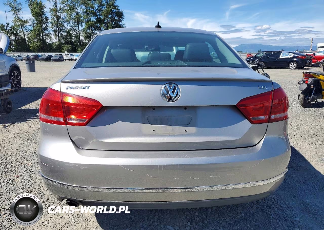 2012 Volkswagen Passat Sel VIN:1VWCP7A39CC081154 - 6