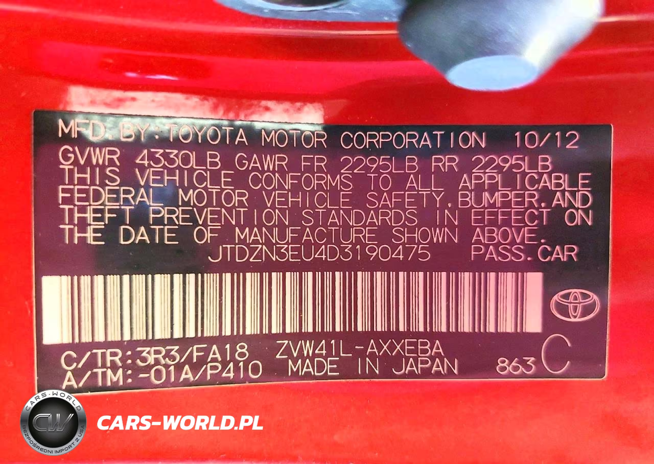 2013 Toyota Prius V Three VIN:JTDZN3EU4D3190475 - 12
