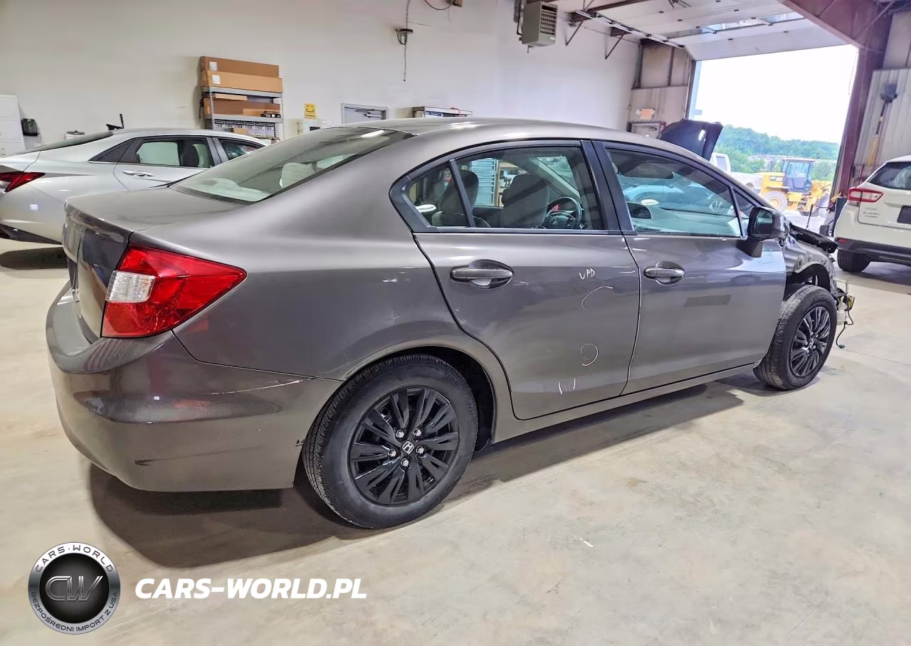 2012 Honda Civic Lx VIN:19XFB2F57CE362082 - 3
