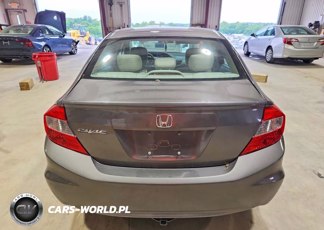 2012 Honda Civic Lx VIN:19XFB2F57CE362082 - 6