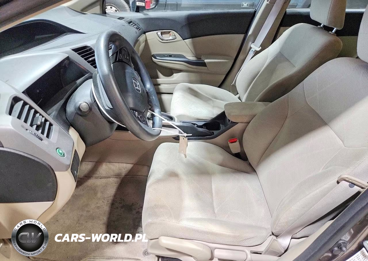 2012 Honda Civic Lx VIN:19XFB2F57CE362082 - 7