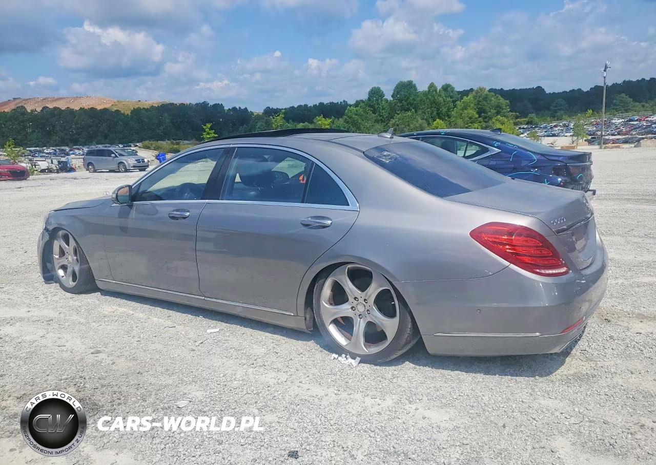 2015 Mercedes-Benz S 550 4Matic VIN:WDDUG8FB4FA118016 - 2