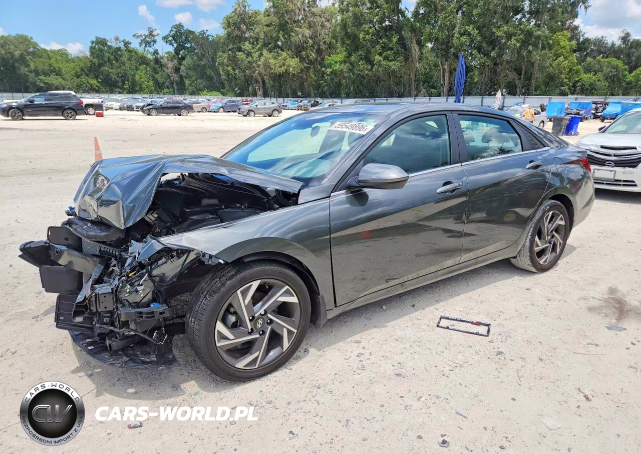 2025 Hyundai Elantra Sel VIN:KMHLS4DG7SU943919 - 1