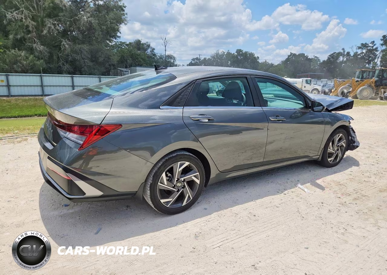 2025 Hyundai Elantra Sel VIN:KMHLS4DG7SU943919 - 3