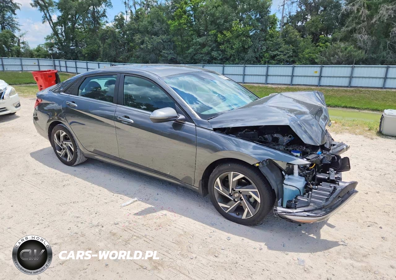 2025 Hyundai Elantra Sel VIN:KMHLS4DG7SU943919 - 4