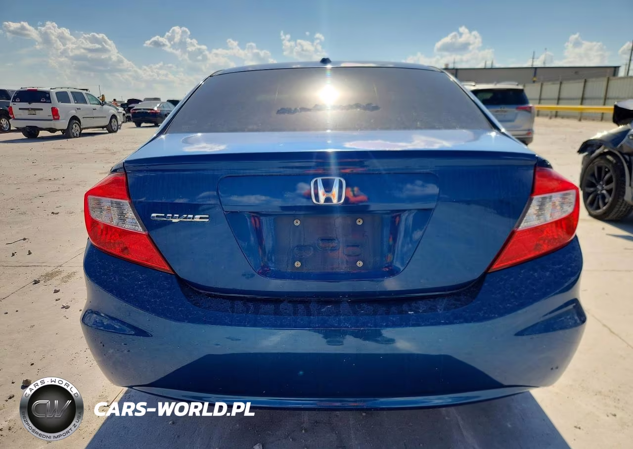 2012 Honda Civic Exl VIN:2HGFB2F93CH548646 - 6