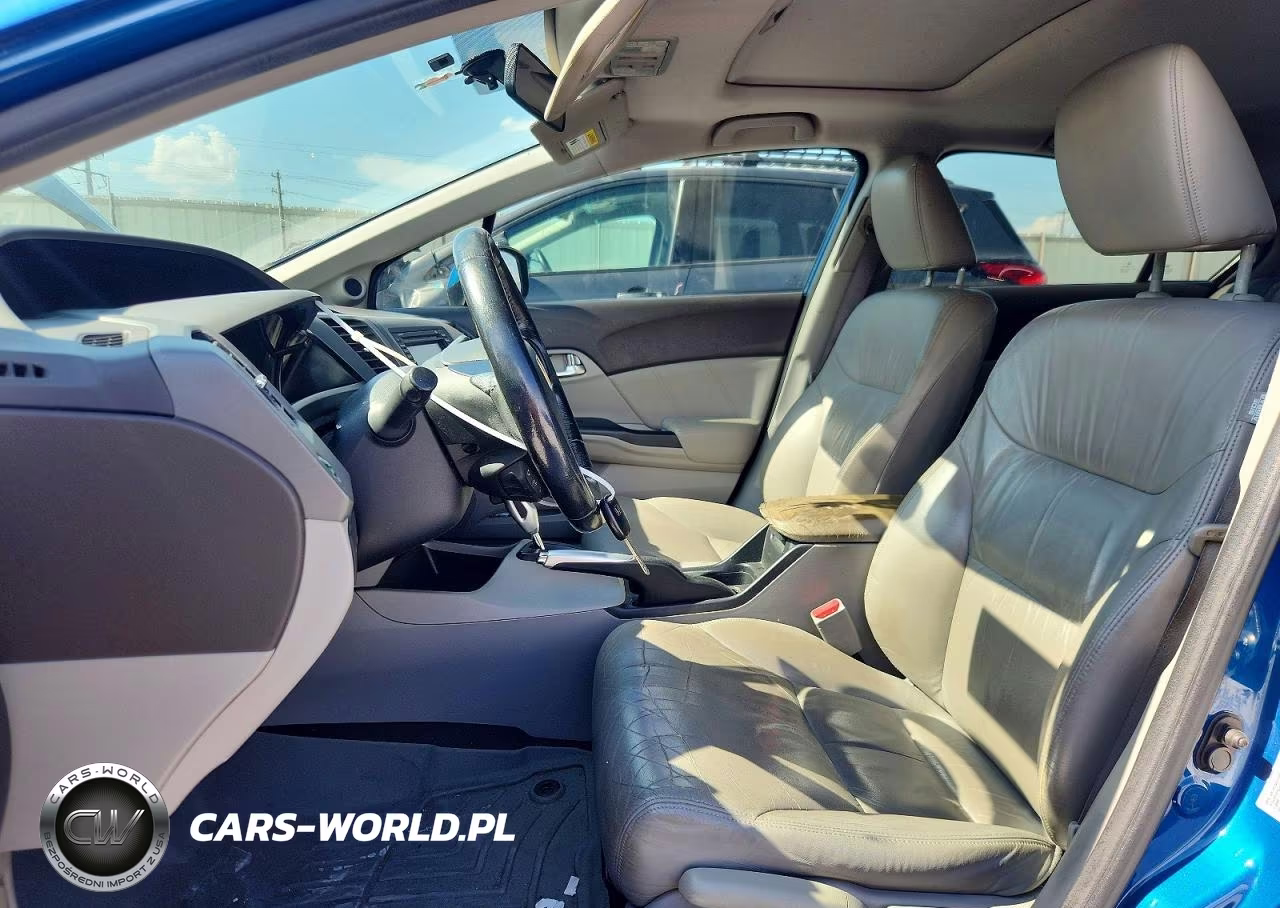2012 Honda Civic Exl VIN:2HGFB2F93CH548646 - 7