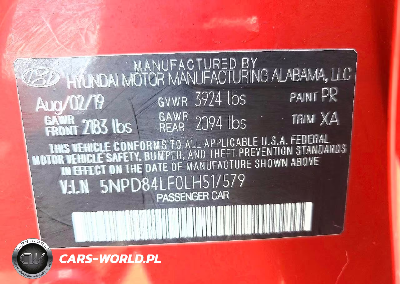 2020 Hyundai Elantra Sel VIN:5NPD84LF0LH517579 - 12