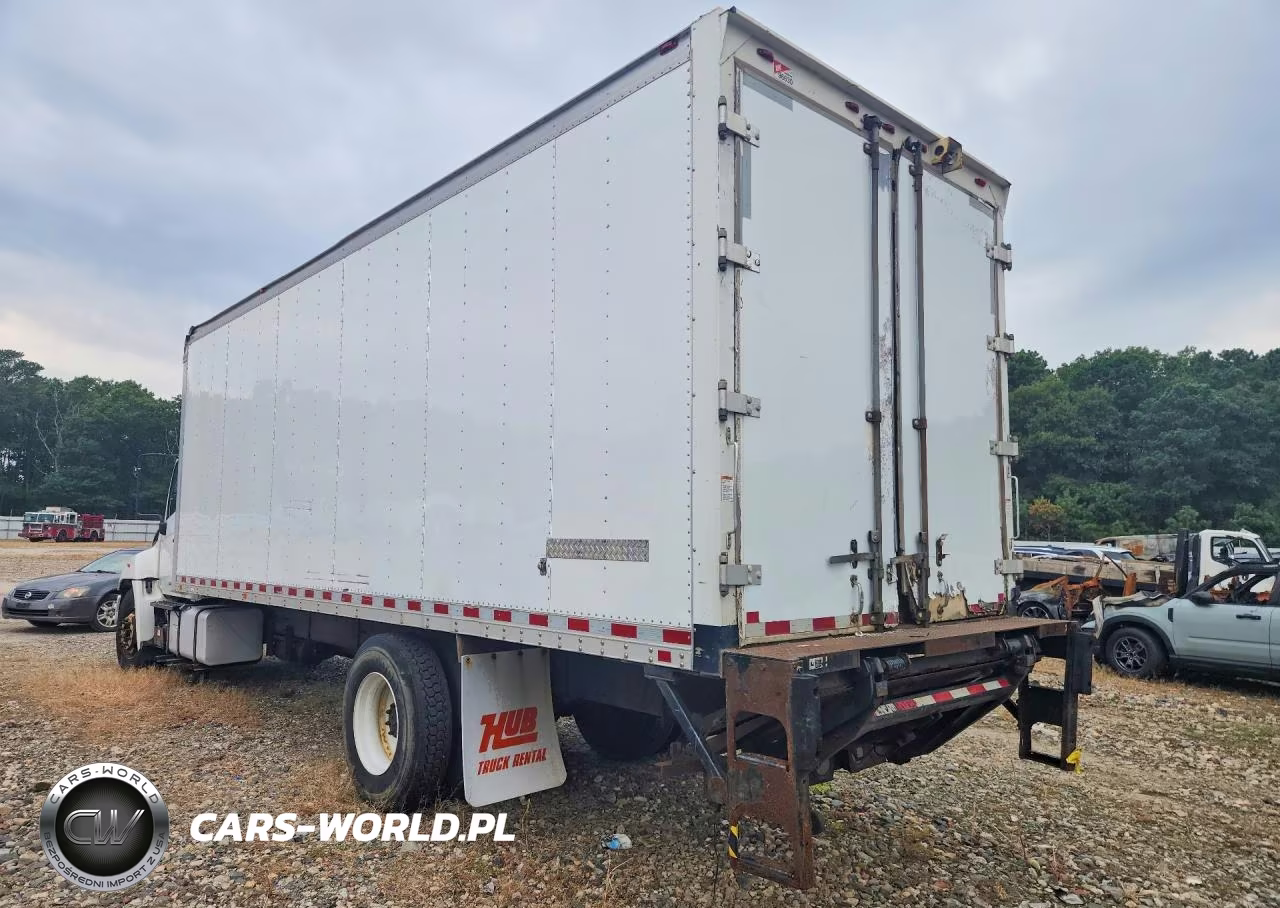 2016 Hino 258-268 Box Truck VIN:5PVNJ8JT8G4S56626 - 2