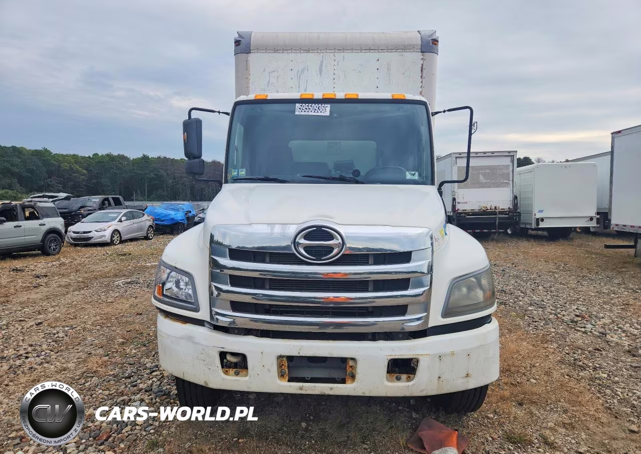 2016 Hino 258-268 Box Truck VIN:5PVNJ8JT8G4S56626 - 5