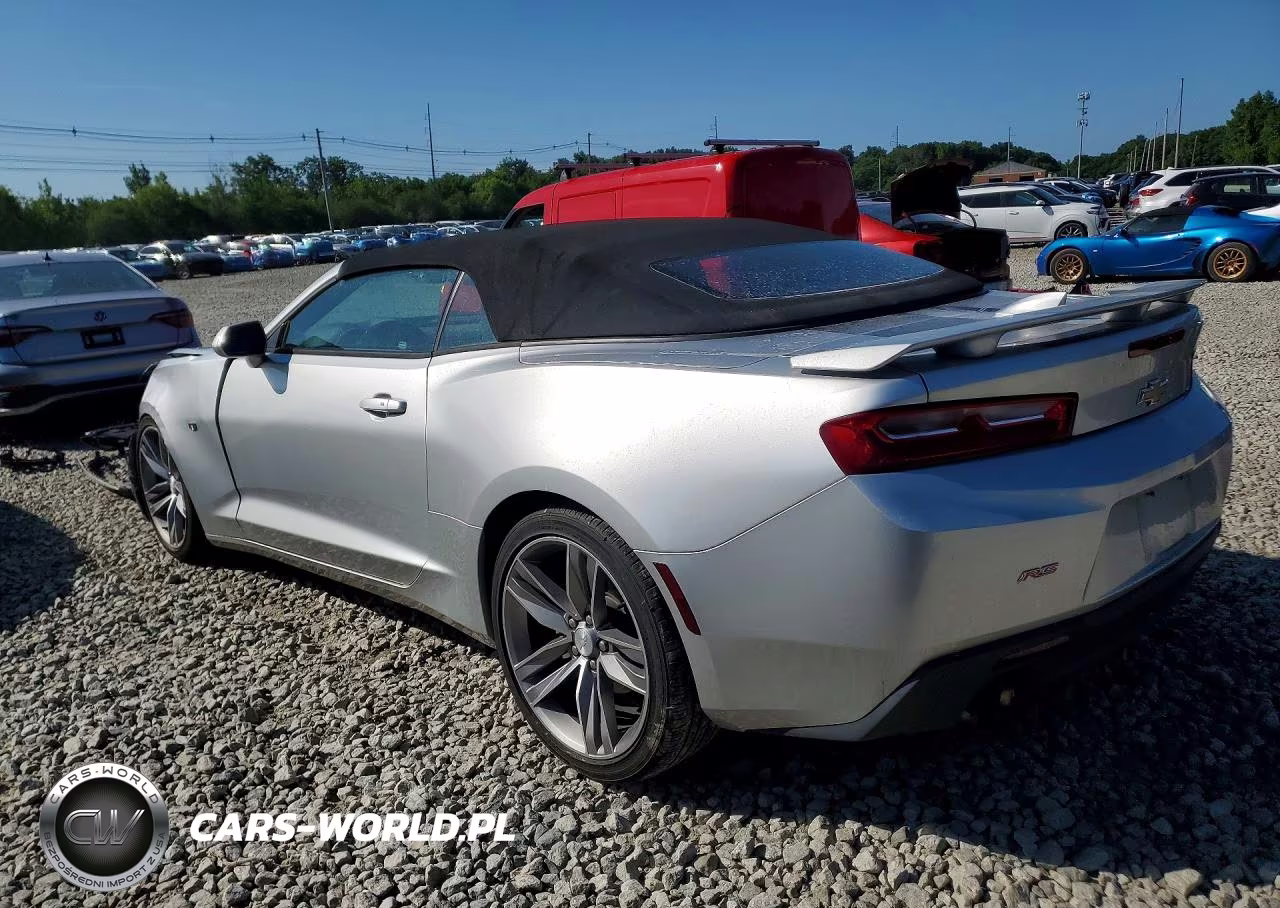 2018 Chevrolet Camaro Lt VIN:1G1FB3DS1J0155796 - 2
