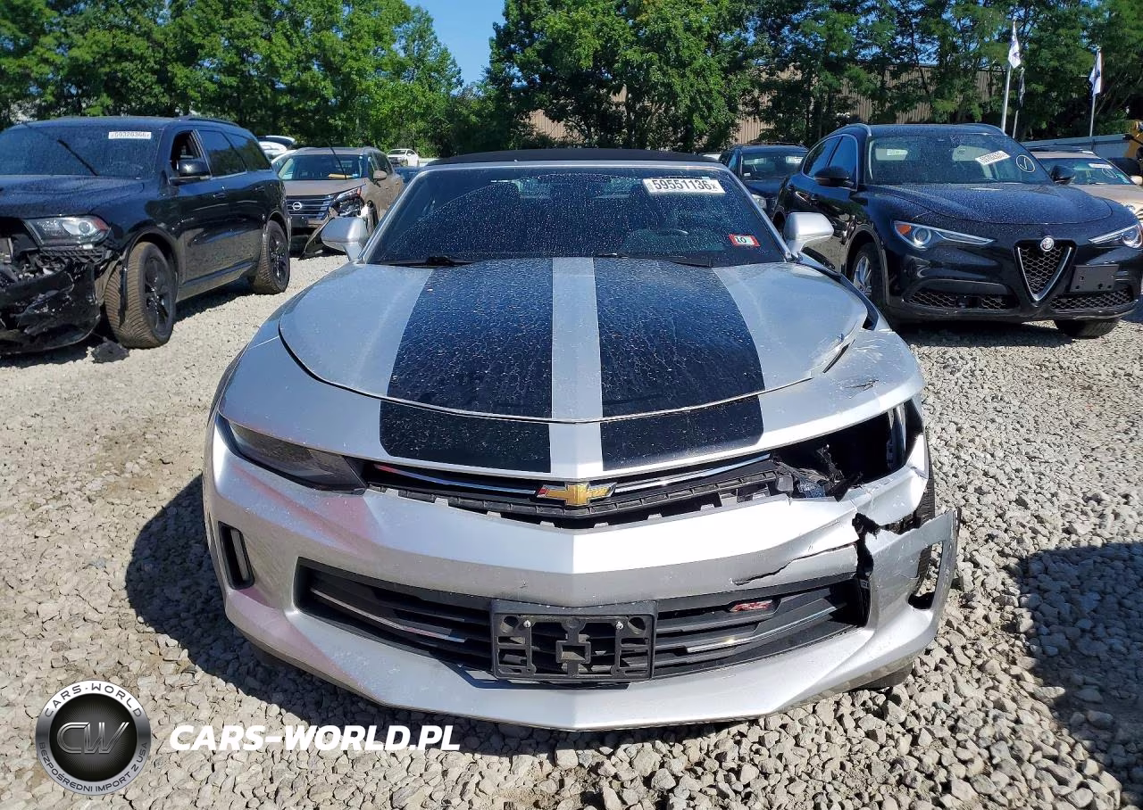 2018 Chevrolet Camaro Lt VIN:1G1FB3DS1J0155796 - 5