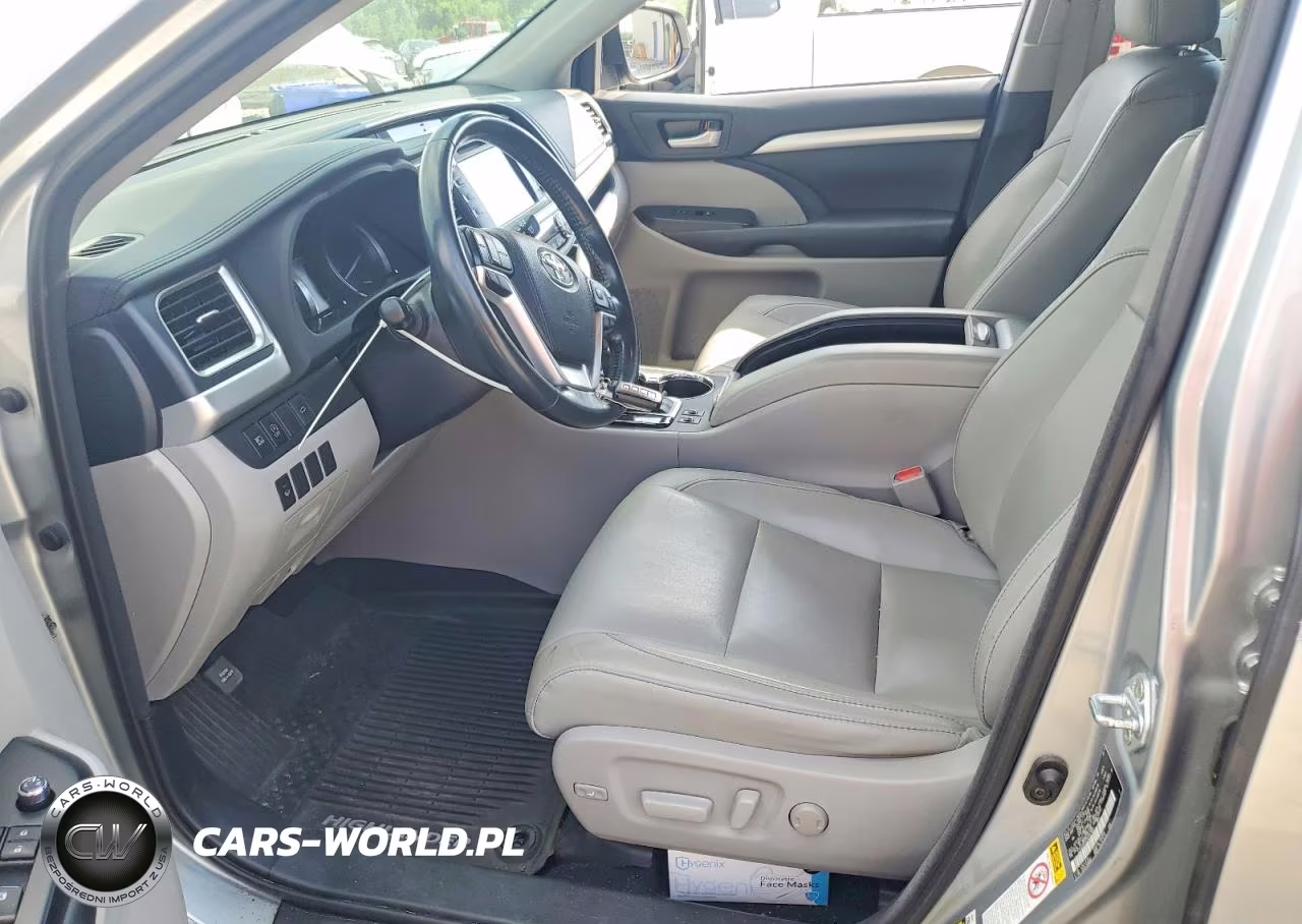 2017 Toyota Highlander Xle VIN:5TDJZRFH7HS457862 - 7