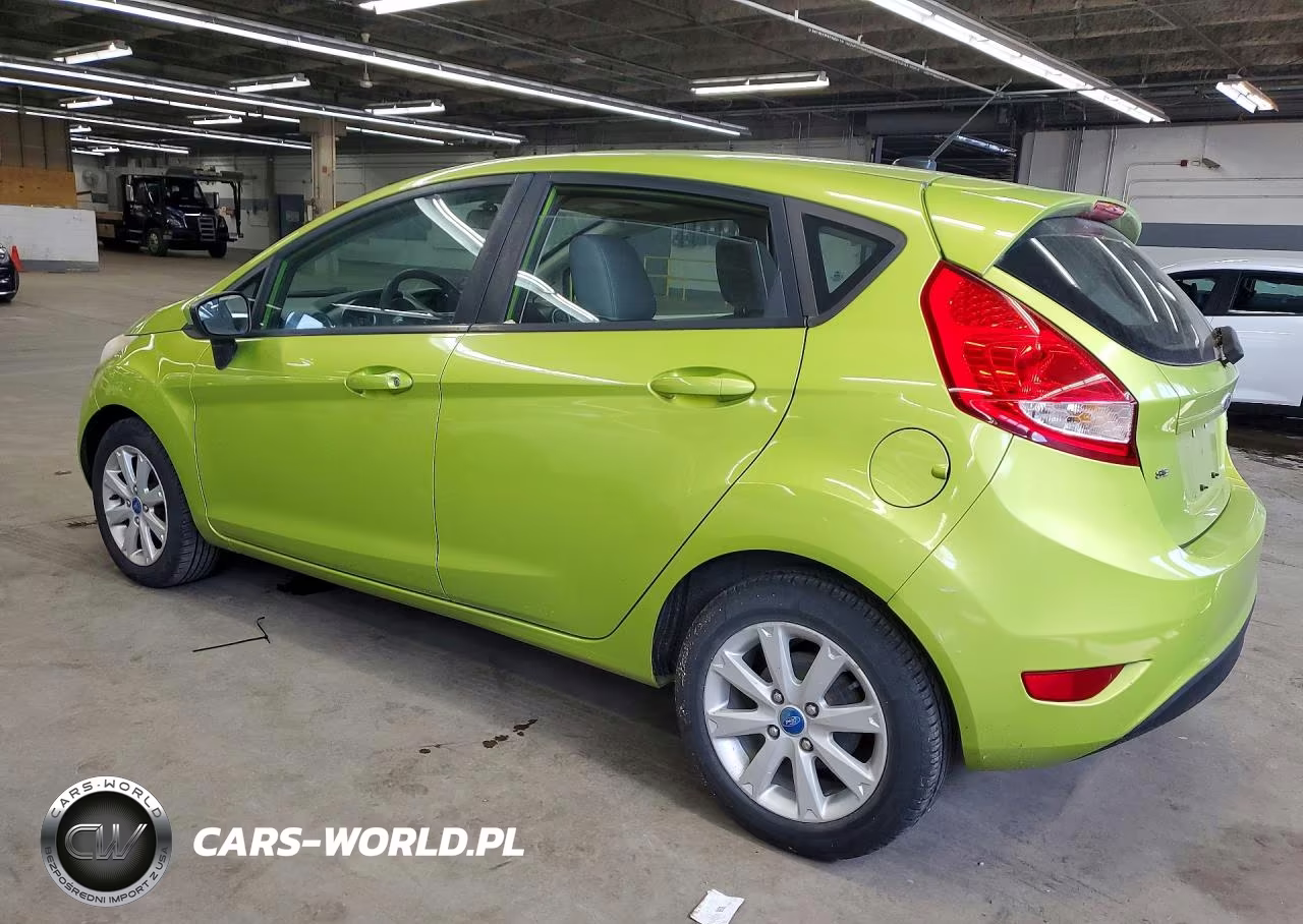 2012 Ford Fiesta Se VIN:3FADP4EJ9CM101860 - 2