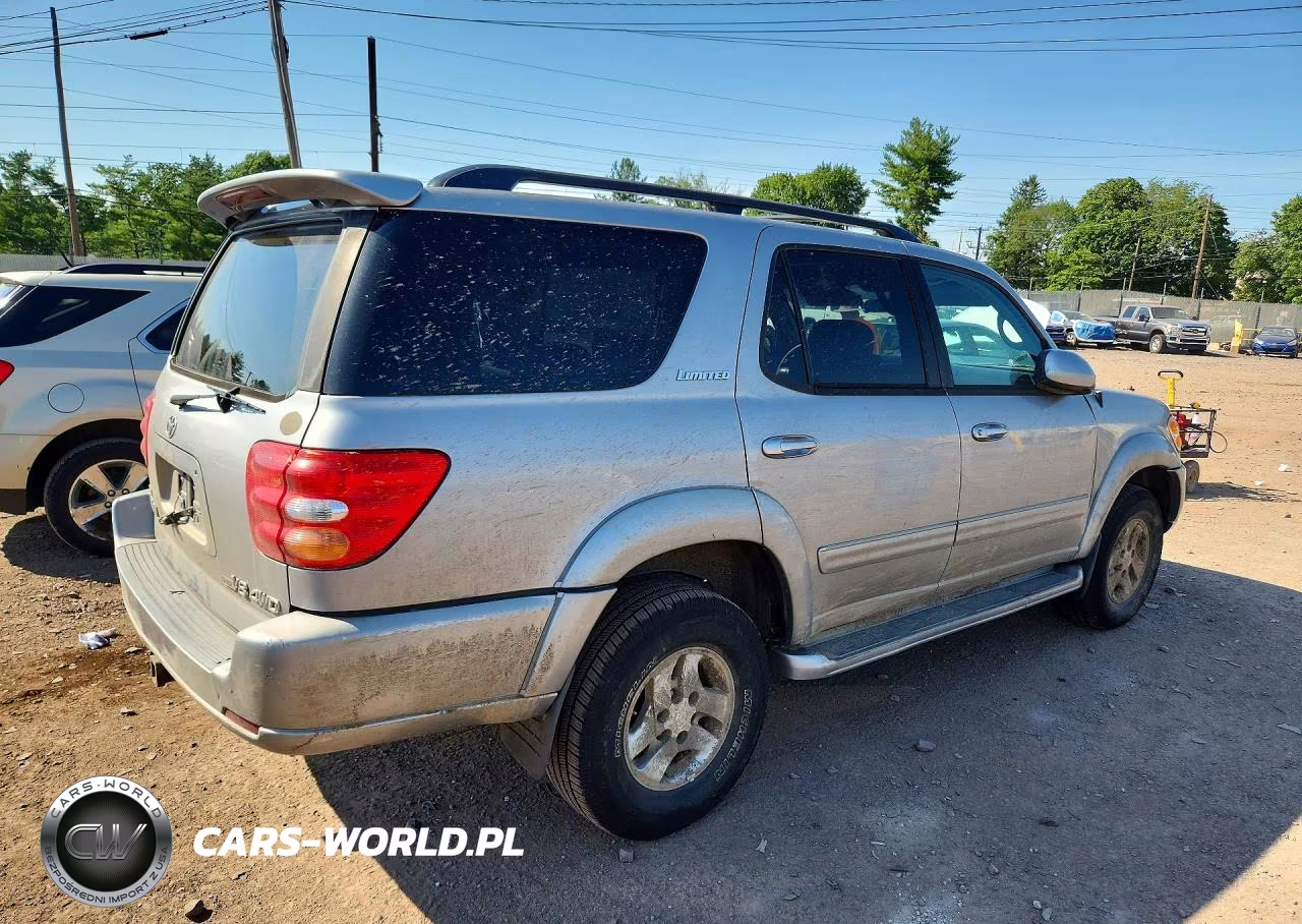 2001 Toyota Sequoia Limited VIN:5TDBT48A21S001590 - 3