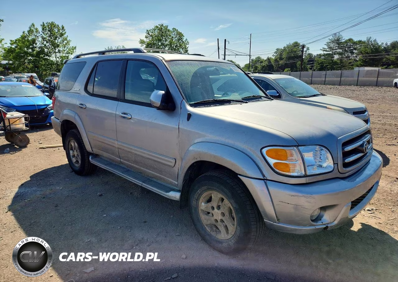 2001 Toyota Sequoia Limited VIN:5TDBT48A21S001590 - 4