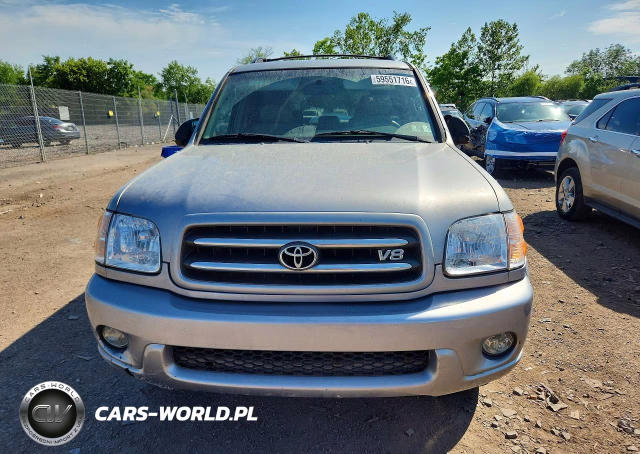2001 Toyota Sequoia Limited VIN:5TDBT48A21S001590 - 5