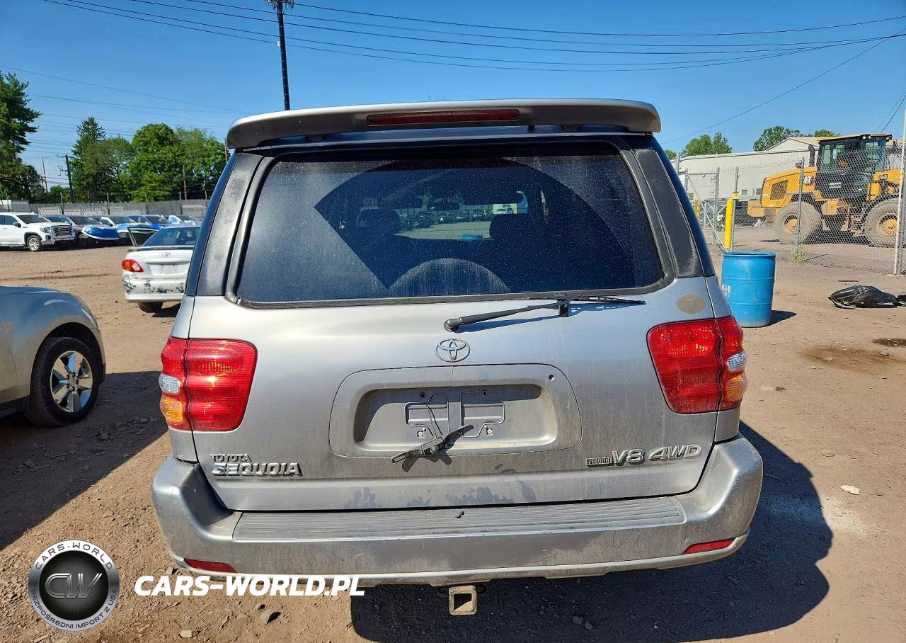2001 Toyota Sequoia Limited VIN:5TDBT48A21S001590 - 6