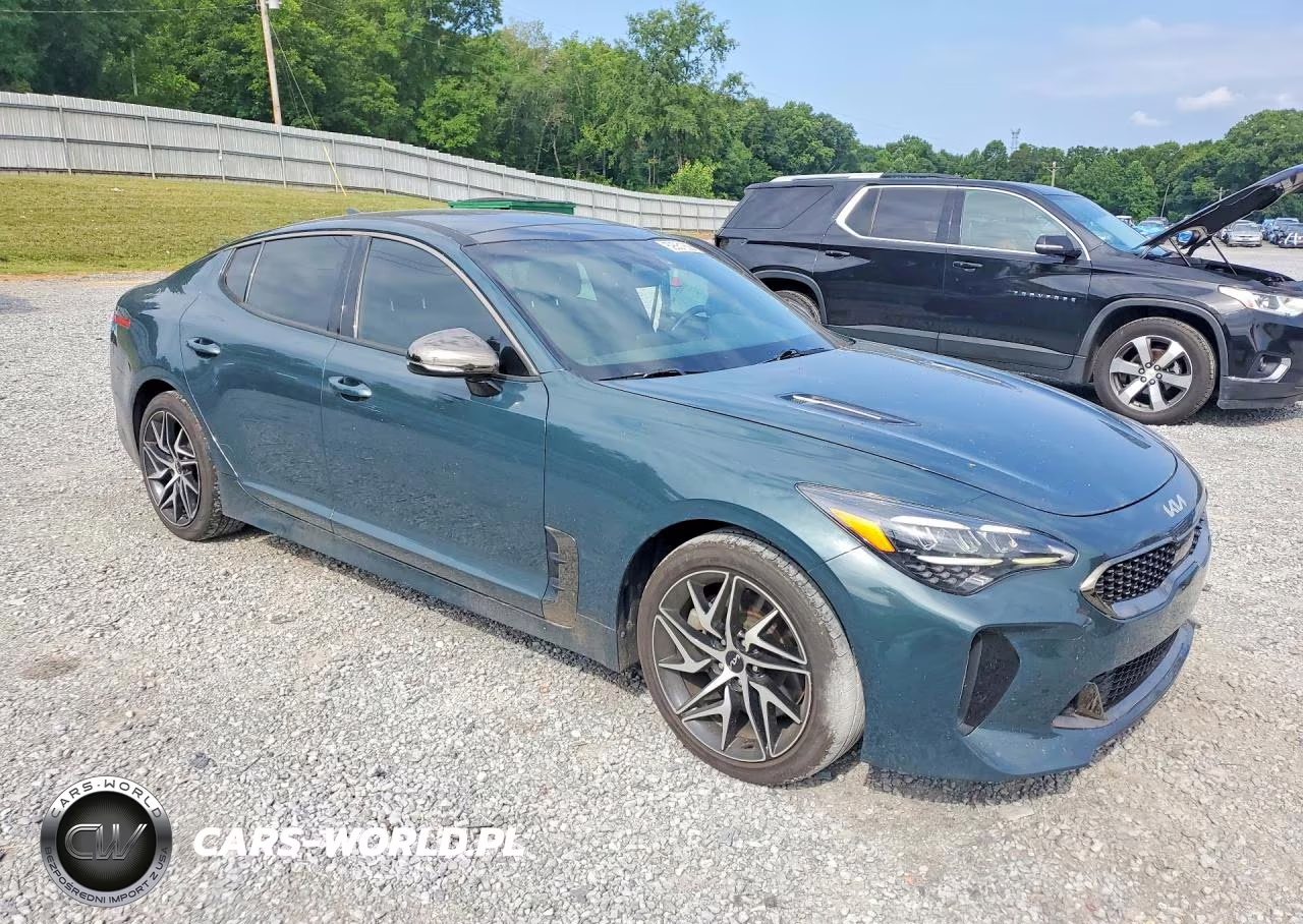 2023 Kia Stinger Gt Line VIN:KNAE35LD3P6123000 - 4