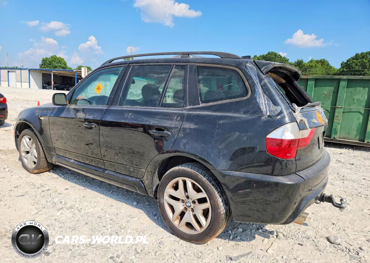 2007 BMW X3 VIN:WBXPC934X7WF20891 - 2
