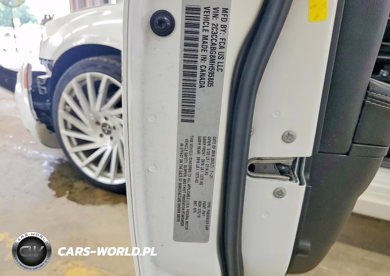 2021 Chrysler 300 S VIN:2C3CCABG8MH595805 - 12