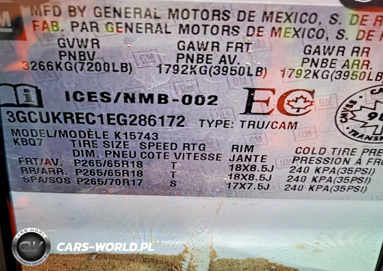 2014 Chevrolet Silverado K1500 Lt VIN:3GCUKREC1EG286172 - 12