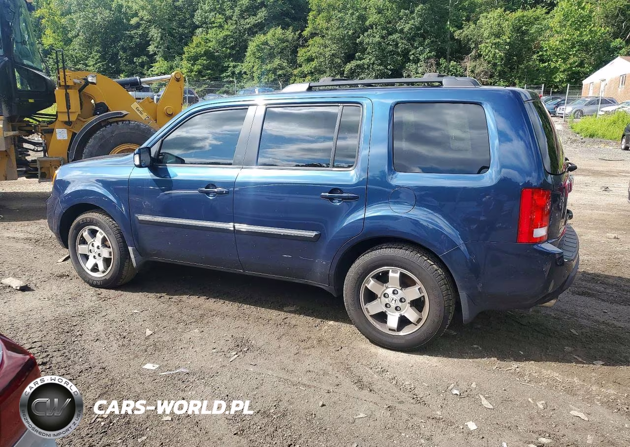 2009 Honda Pilot Touring VIN:5FNYF48909B040220 - 2