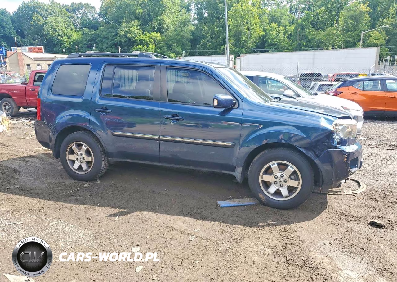 2009 Honda Pilot Touring VIN:5FNYF48909B040220 - 4