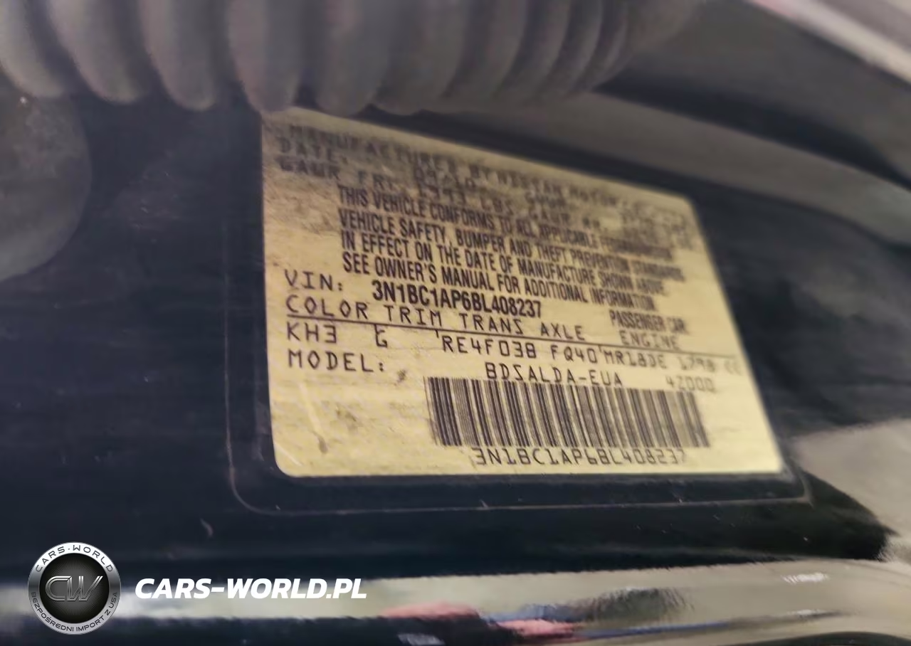 2011 Nissan Versa 1.8 S VIN:3N1BC1AP6BL408237 - 12