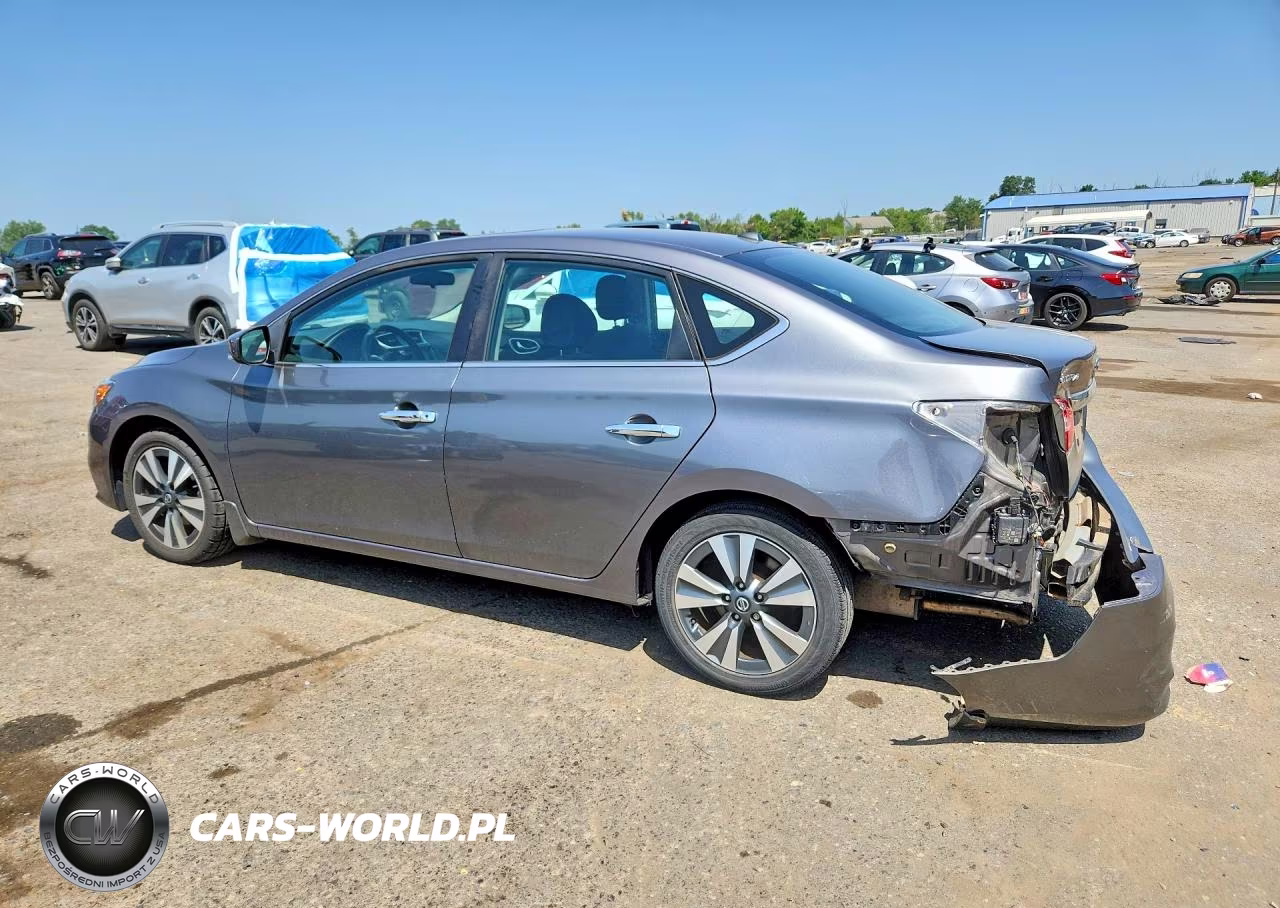 2019 Nissan Sentra Sv VIN:3N1AB7AP2KY448853 - 2