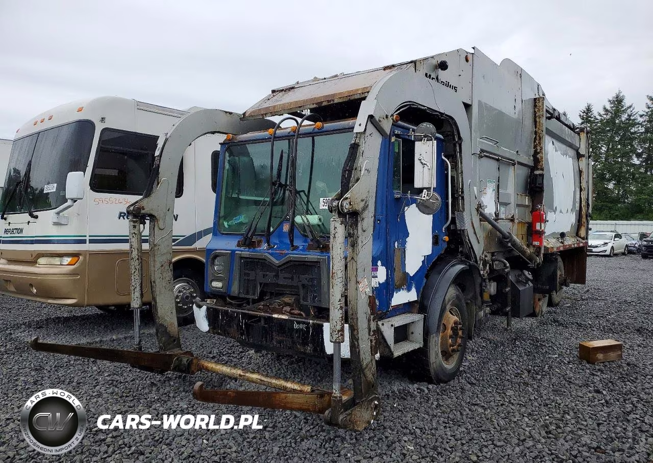 2015 Mack Mru600 Refuse Truck VIN:1M2AV02C3FM012413 - 2