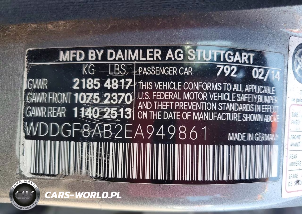 2014 Mercedes-Benz C 300 4Matic VIN:WDDGF8AB2EA949861 - 12