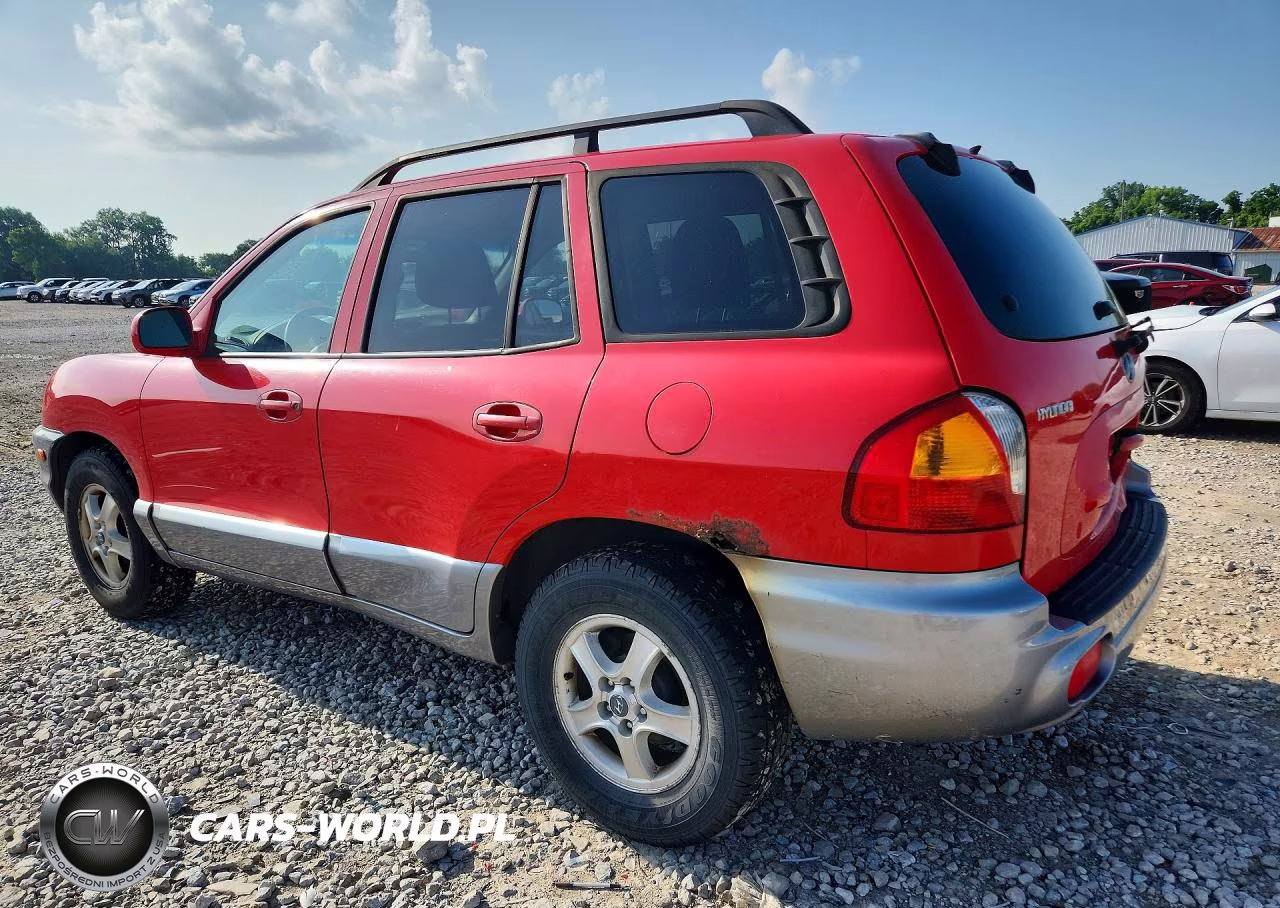 2003 Hyundai Santa Fe Gl VIN:KM8SB12B93U492883 - 2
