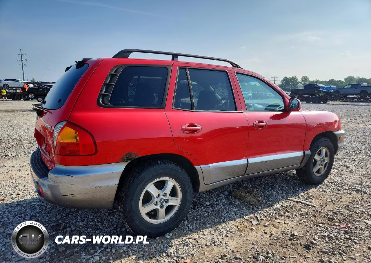 2003 Hyundai Santa Fe Gl VIN:KM8SB12B93U492883 - 3