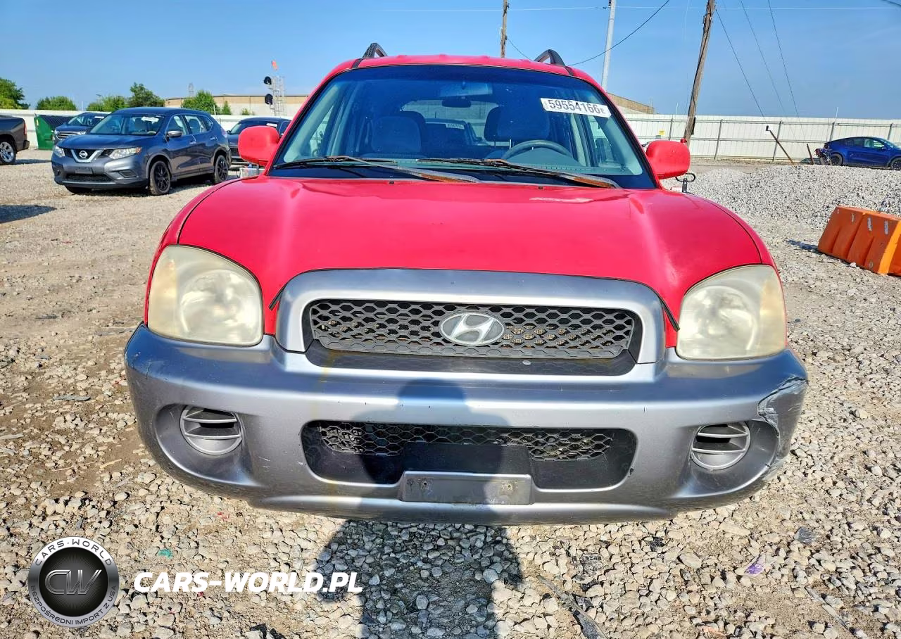 2003 Hyundai Santa Fe Gl VIN:KM8SB12B93U492883 - 5